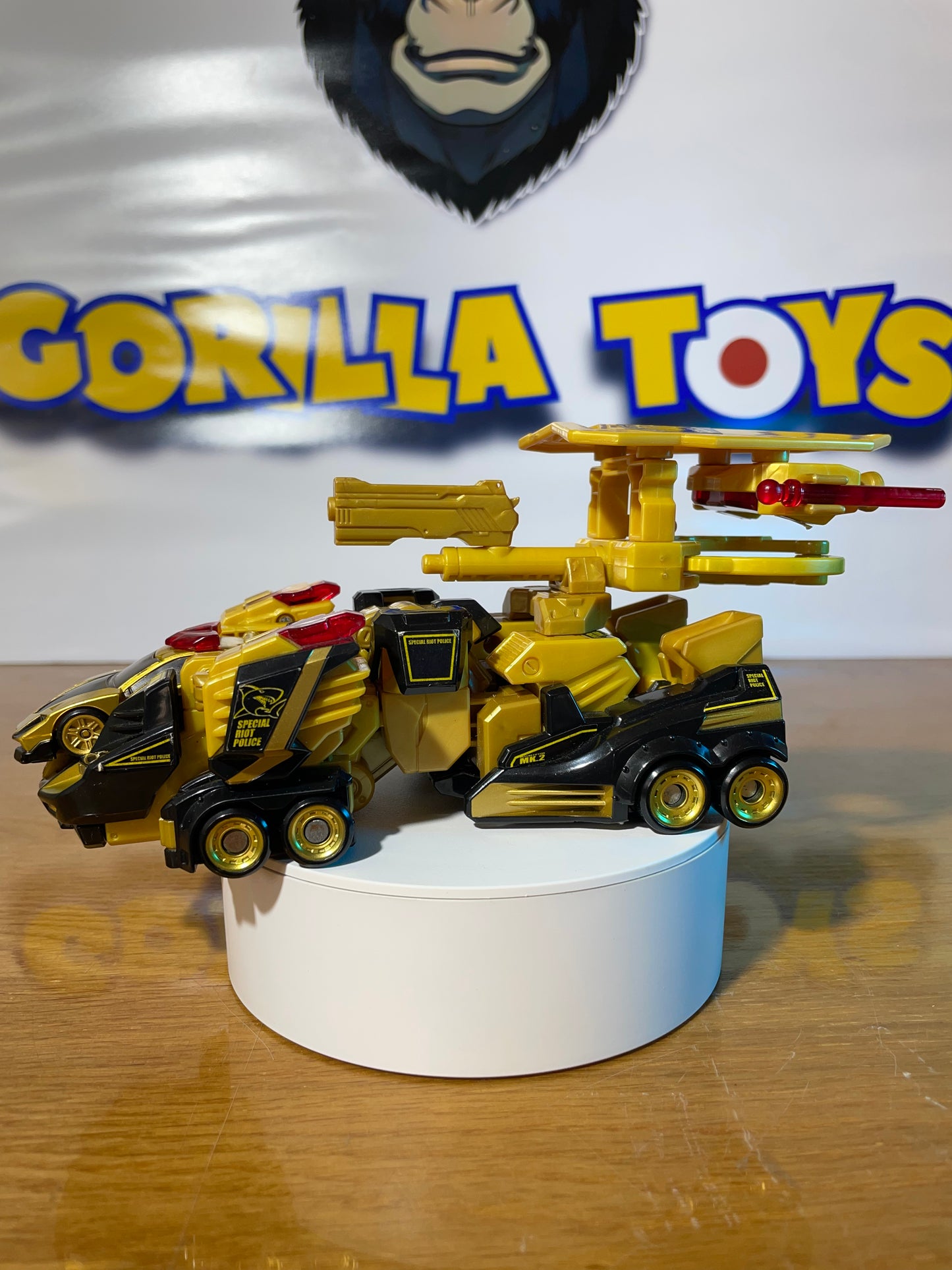 CYCLONE INTERCEPTOR BLACK MAX - Drive Head MKII - Tomica Hyper Rescue