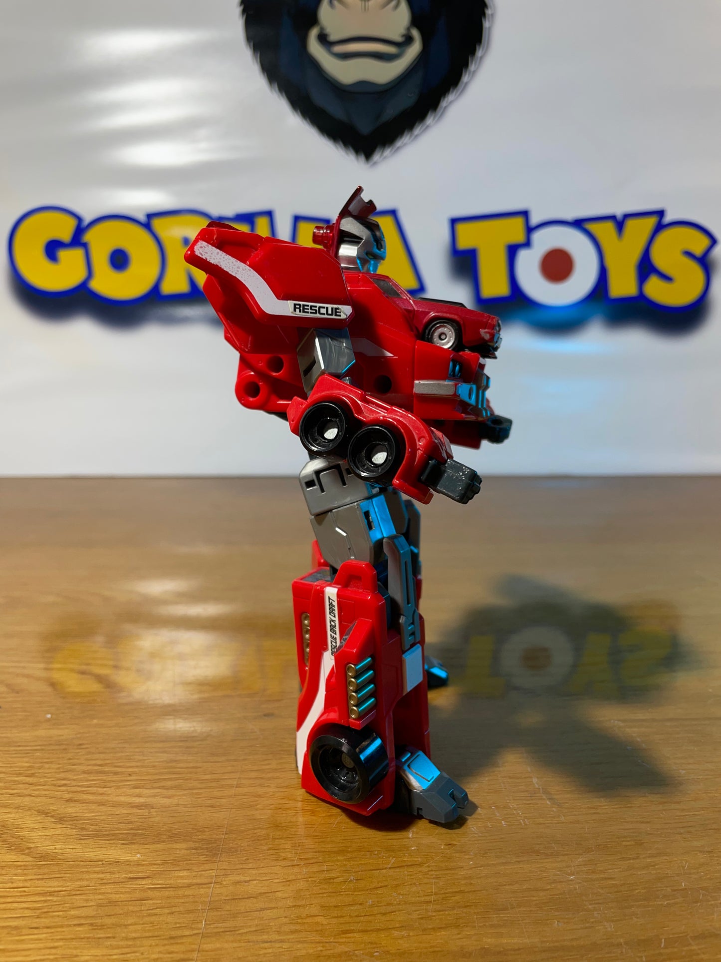 RESCUE BACK DRAFT - Drive Head 02 MKII - Tomica Hyper Rescue