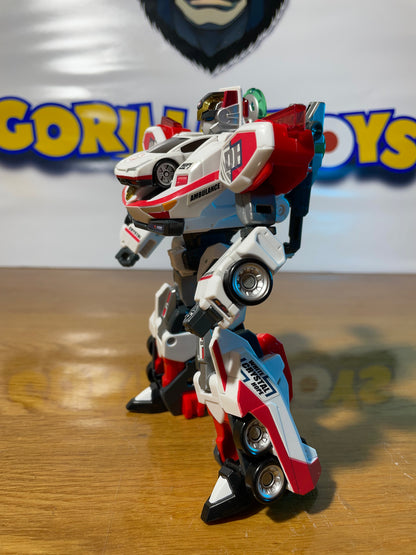WHITE CRYSTAL HOPE - Drive Head 03 MKII - Tomica Hyper Rescue