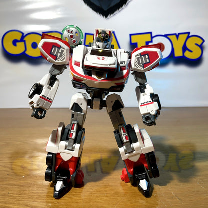 WHITE CRYSTAL HOPE - Drive Head 03 MKII - Tomica Hyper Rescue