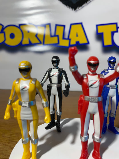 LOT DE 5 FIGURINES - Gogo Sentai Boukenger - Operation Overdrive - Power Rangers