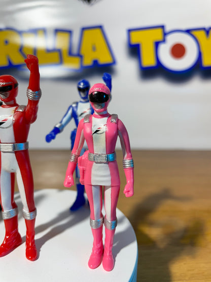 LOT DE 5 FIGURINES - Gogo Sentai Boukenger - Operation Overdrive - Power Rangers