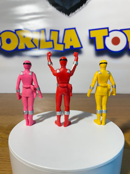 LOT DE 5 FIGURINES - Gogo Sentai Boukenger - Operation Overdrive - Power Rangers