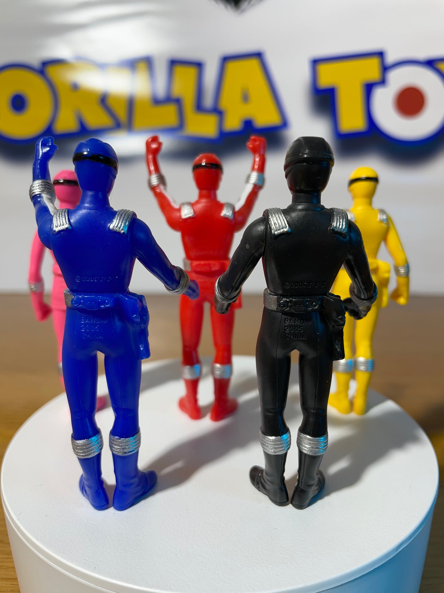 LOT DE 5 FIGURINES - Gogo Sentai Boukenger - Operation Overdrive - Power Rangers