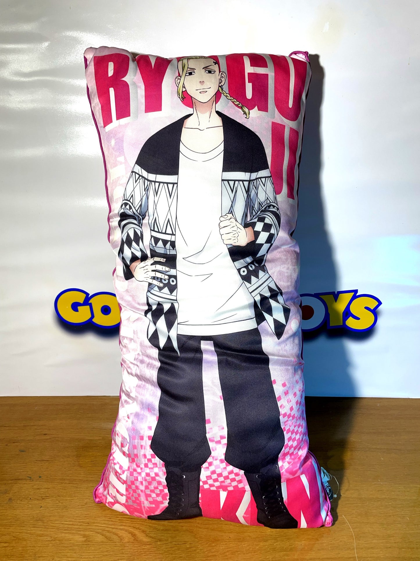 RYUGUJI KEN / MITSUYA TAKASHI - Coussin GÉANT réversible - Tokyo Revengers