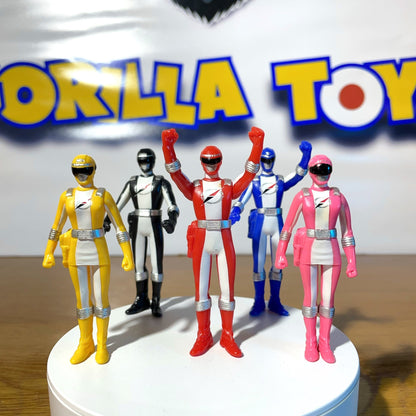 LOT DE 5 FIGURINES - Gogo Sentai Boukenger - Operation Overdrive - Power Rangers
