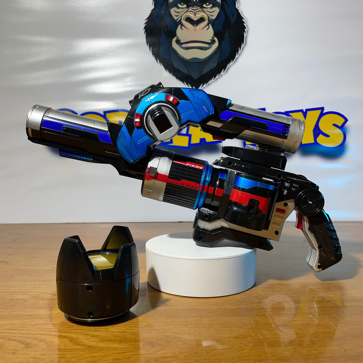 DX GO-BUSTER CAMERA GUN & BINOCULAR BLADE - Niarikiri Squadron Mission - Tokumei Sentai - Power Rangers