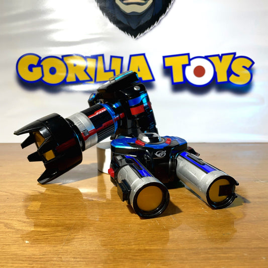 DX GO-BUSTER CAMERA GUN & BINOCULAR BLADE - Niarikiri Squadron Mission - Tokumei Sentai - Power Rangers