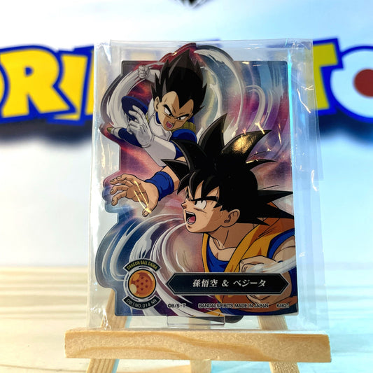 SON GOKU vs VEGETA - Stand Acrylic - Ichiban Kuji - Dragon Ball Daima