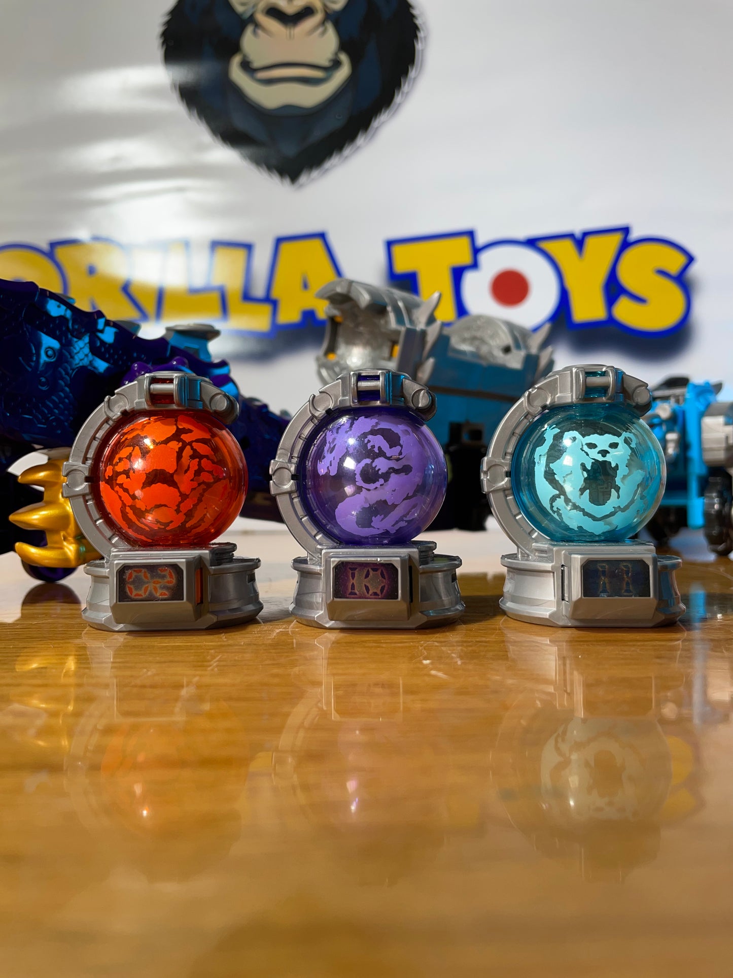 COSMIC FURY KYURANGER DX RYUTEIOH DRAGON MEGAZORD - Power Rangers