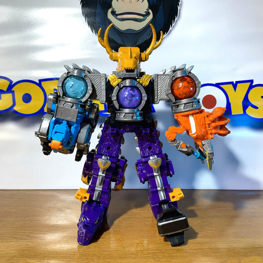 COSMIC FURY KYURANGER DX RYUTEIOH DRAGON MEGAZORD - Power Rangers