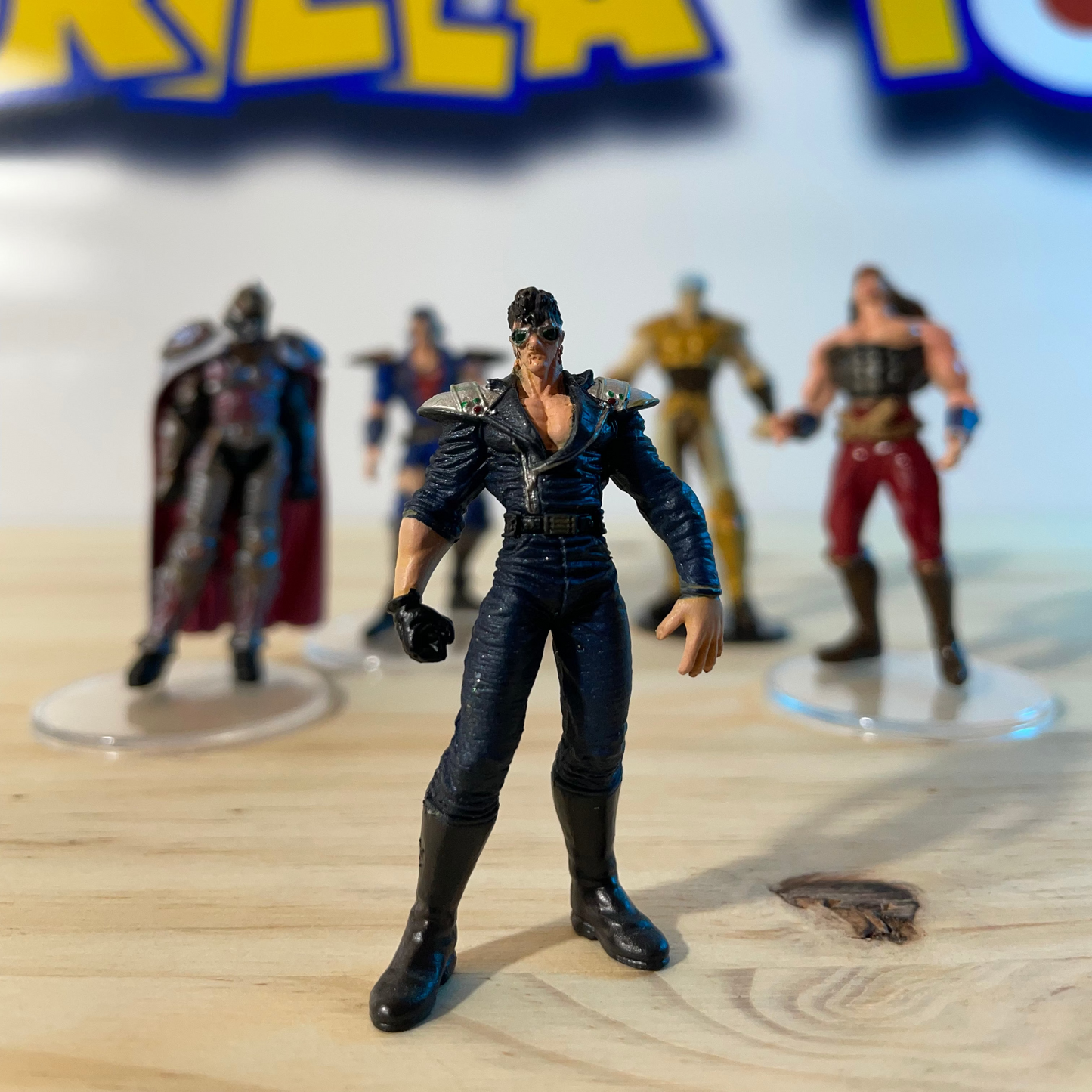 Lot de 5 figurines - Gashapon - Ken le survivant - Hokuto No Ken / Fist Of The North Star