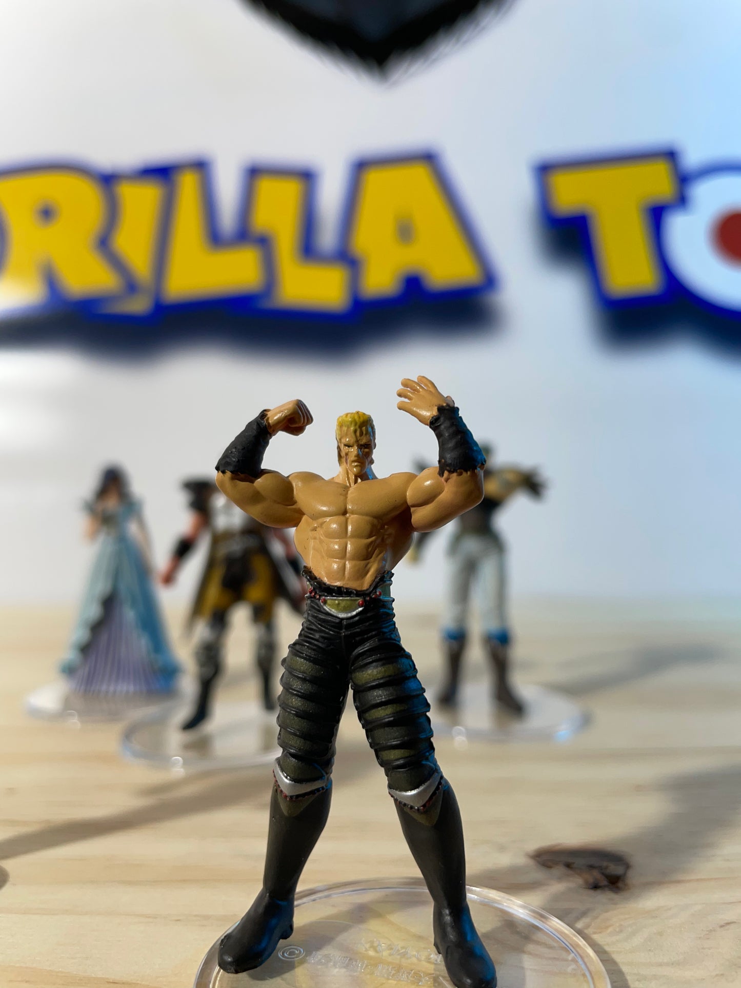 Lot 5x figurines gashapon - Raijin Collection Figure - Ken le survivant - Hokuto No Ken / Fist Of The North Star