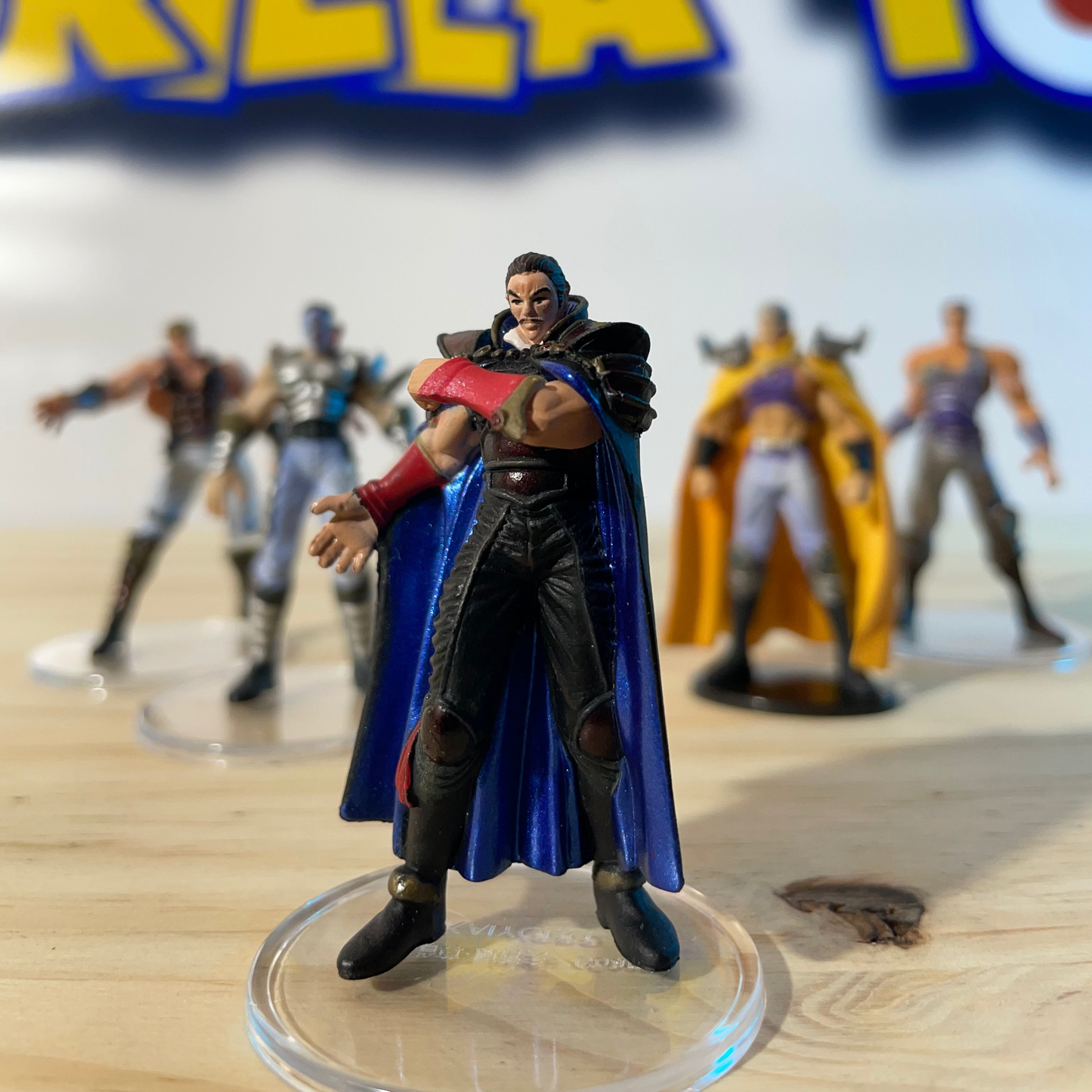 Lot de 5 figurines - Gashapon - Ken le survivant - Hokuto No Ken / Fist Of The North Star