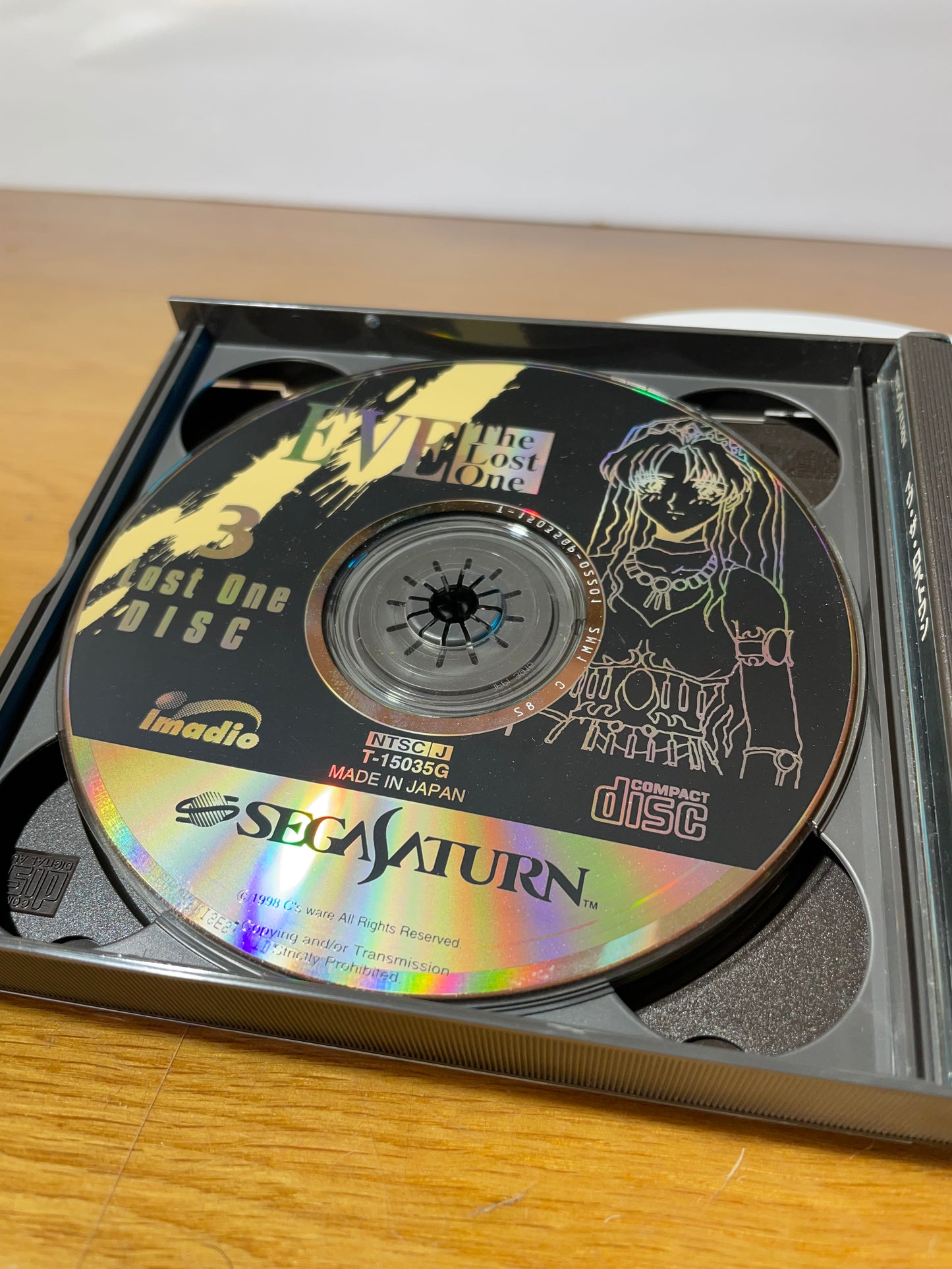 EVE THE LOST ONE - Sega Saturn