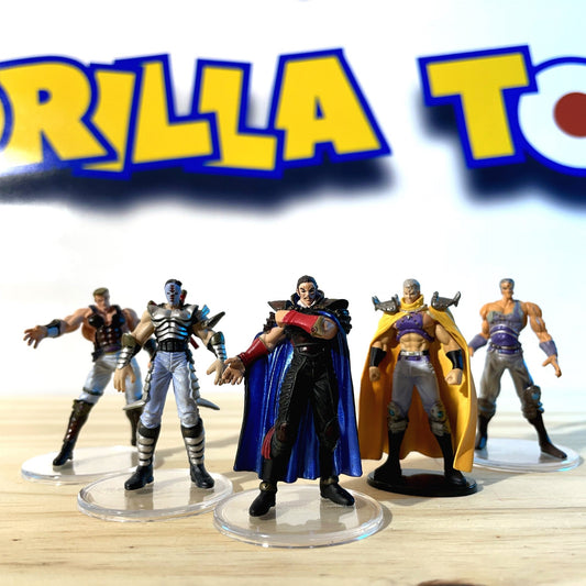 Lot de 5 figurines - Gashapon - Ken le survivant - Hokuto No Ken / Fist Of The North Star