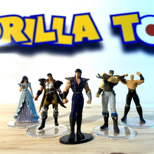 Lot de 5 figurines - Gashapon - Ken le survivant - Hokuto No Ken / Fist Of The North Star