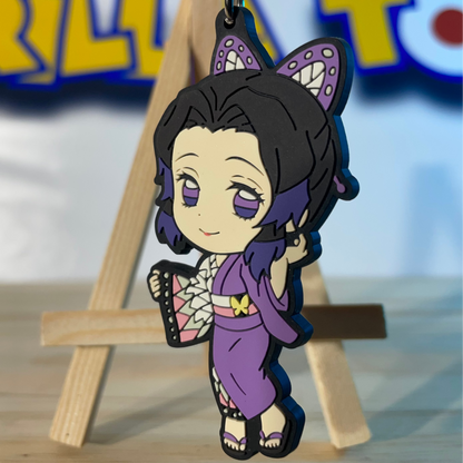 SHINOBU KOCHO - Rubber Keychain - Demon Slayer / Kimetsu No Yaiba