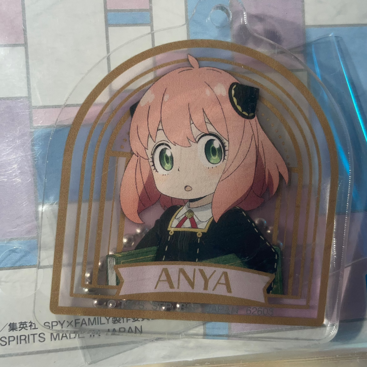 ANYA FORGER - Acrylic Keychain - Ichiban Kuji Prize H - Spy x Family