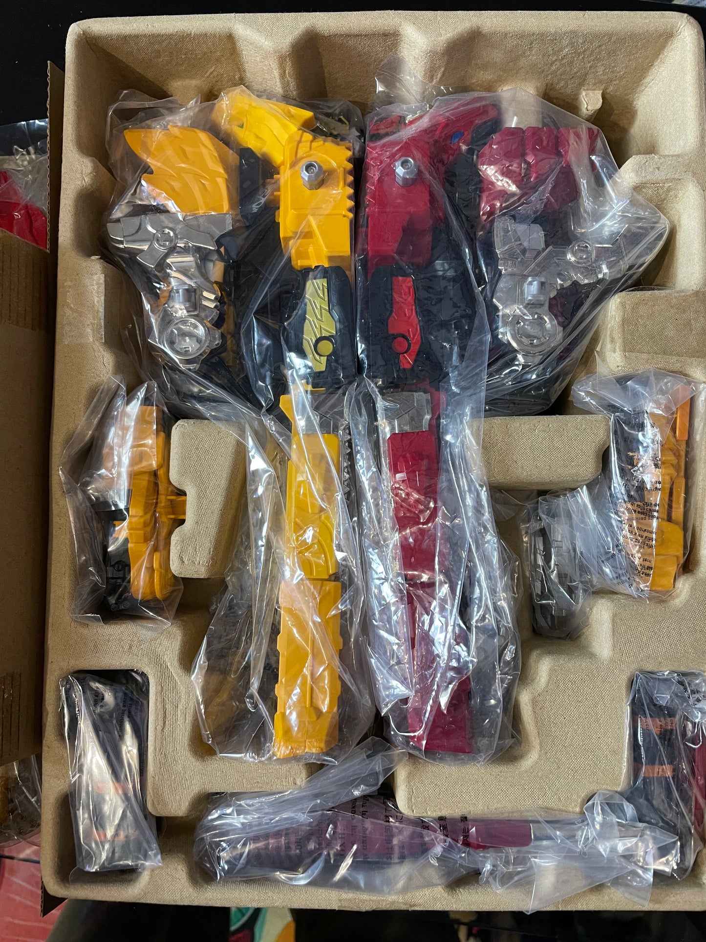 LOT DX ZENKAIOH JURAGAON - Metal Append + CYCLONE DRIVE HEAD 01 - Power Rangers / Tomica