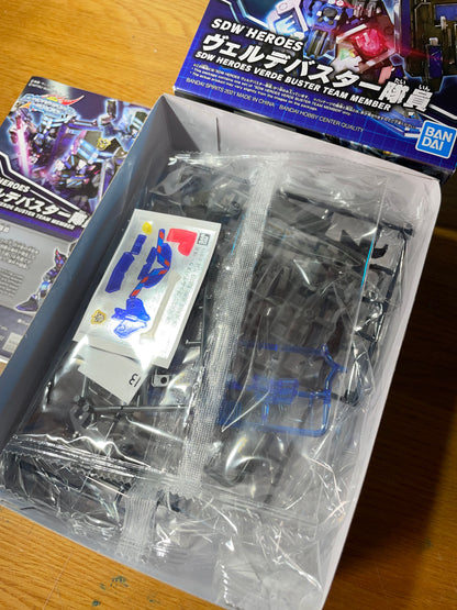 SDW HEROES VERDE BUSTER - Team Member - Model Kit Gunpla - Mobile Suit Gundam