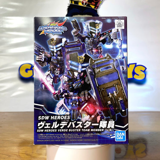 SDW HEROES VERDE BUSTER - Team Member - Model Kit Gunpla - Mobile Suit Gundam