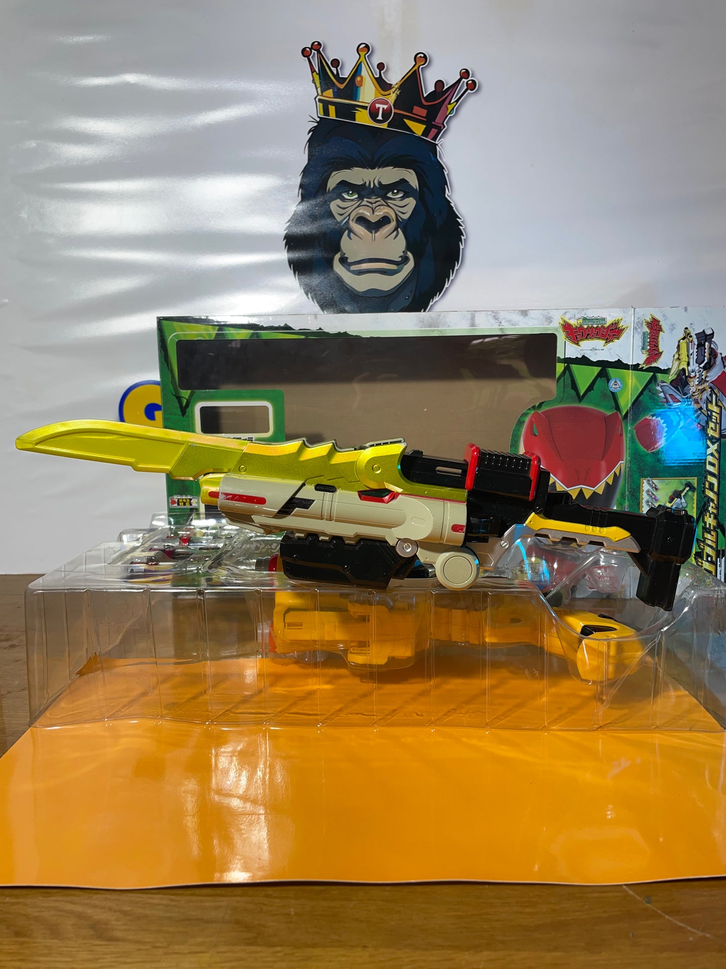 Kyoryuger DX T-Rex GABURIVOLVER & Dino Charge GABRIALIBUR Saber Morpher - Power Rangers