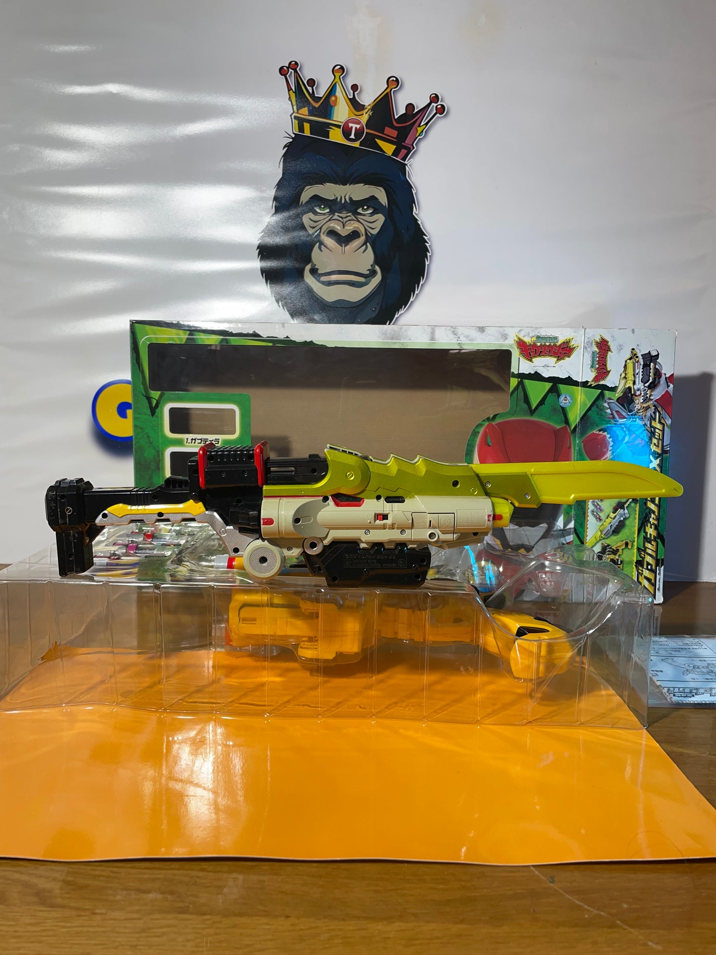 Kyoryuger DX T-Rex GABURIVOLVER & Dino Charge GABRIALIBUR Saber Morpher - Power Rangers