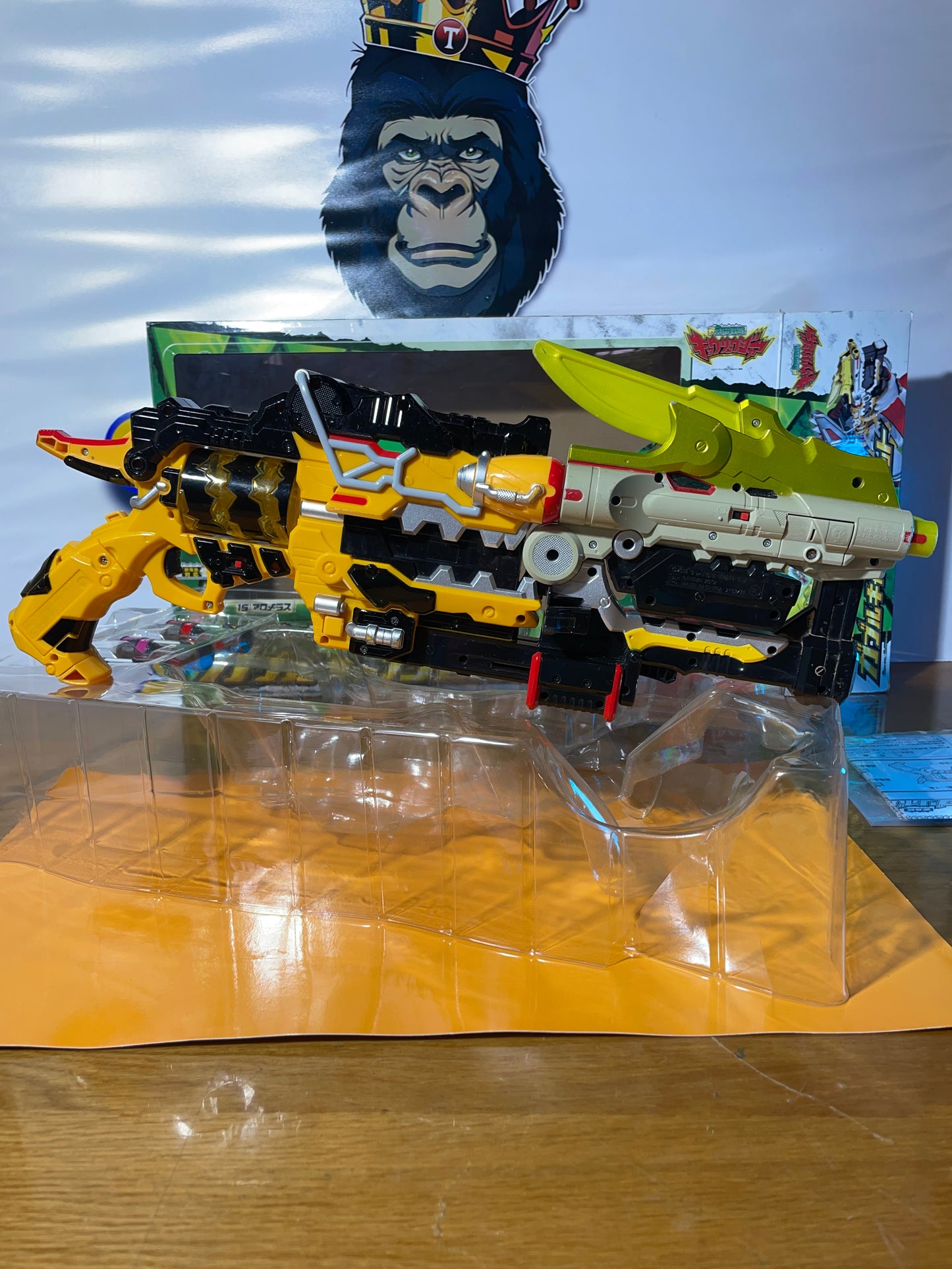 Kyoryuger DX T-Rex GABURIVOLVER & Dino Charge GABRIALIBUR Saber Morpher - Power Rangers
