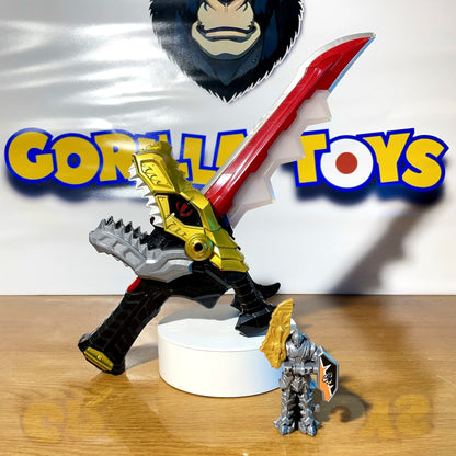 DINO FURY RYUSOULGER SWORD SENTAI - Ryusoul Ken Saber Morpher + Key - Power Rangers