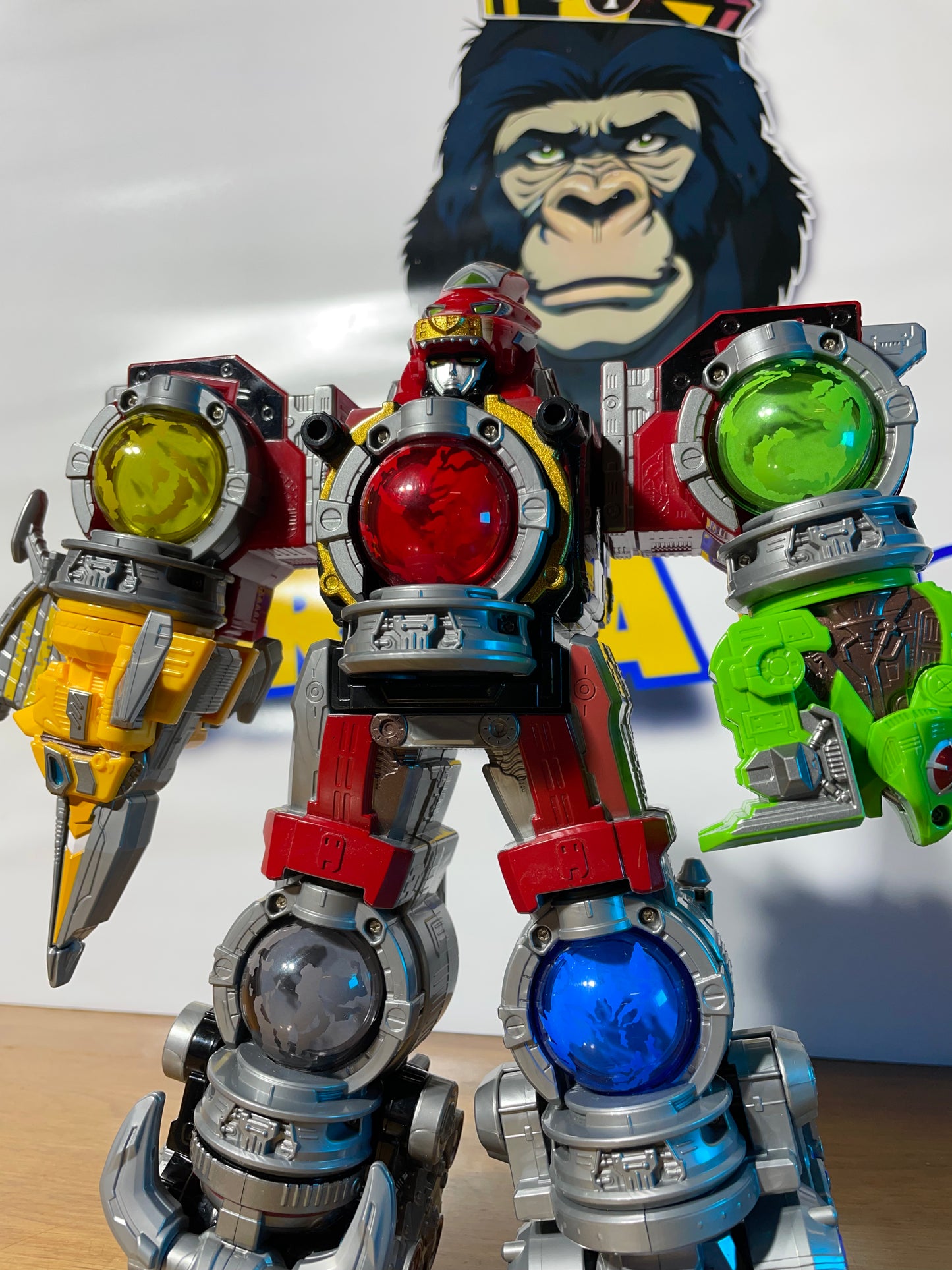 DX RYUTEIOH - Uchu Sentai Kyuranger - Kyutama Megazord - Power Rangers