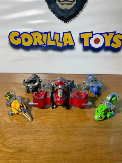 DX RYUTEIOH - Uchu Sentai Kyuranger - Kyutama Megazord - Power Rangers