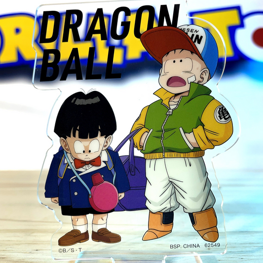 KRILIN & SON GOHAN - Stand Acrylic - Ichiban Kuji - Dragon Ball Z