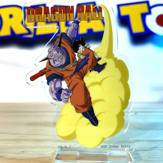 SON GOKU / GINYU & SON GOHAN - Stand Acrylic - Ichiban Kuji - Dragon Ball Z