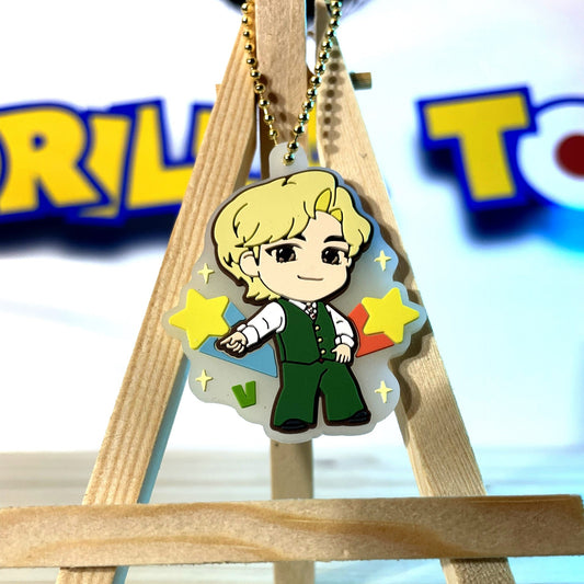 RM - Tiny Tan - Rubber Keychain - Kpop - BTS