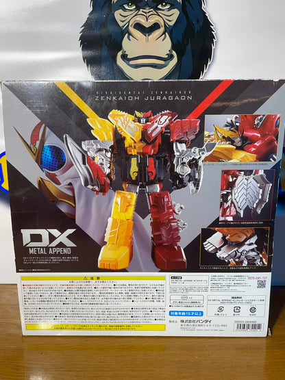 DX ZENKAIOH - METAL APPEND - Kikai Sentai Zenkaiger - Megazord - JuraGaon Set - Power Rangers