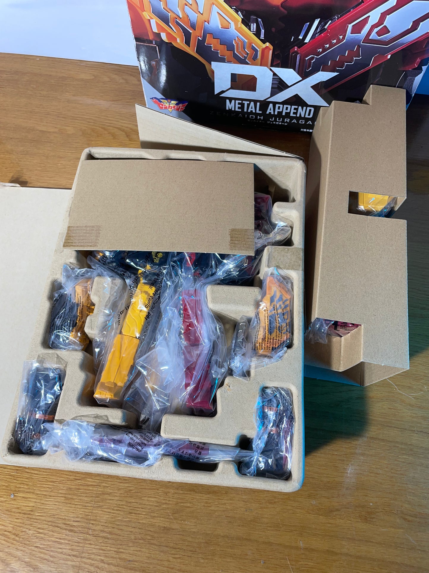 DX ZENKAIOH - METAL APPEND - Kikai Sentai Zenkaiger - Megazord - JuraGaon Set - Power Rangers