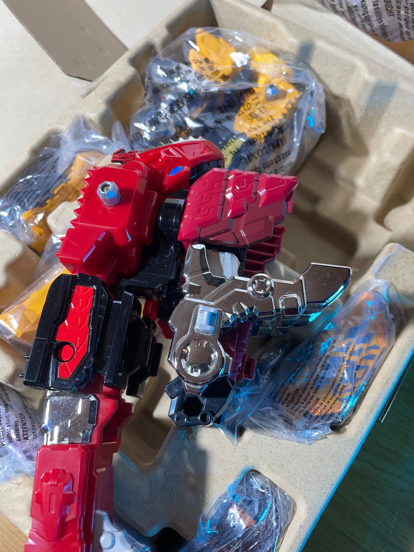 DX ZENKAIOH - METAL APPEND - Kikai Sentai Zenkaiger - Megazord - JuraGaon Set - Power Rangers