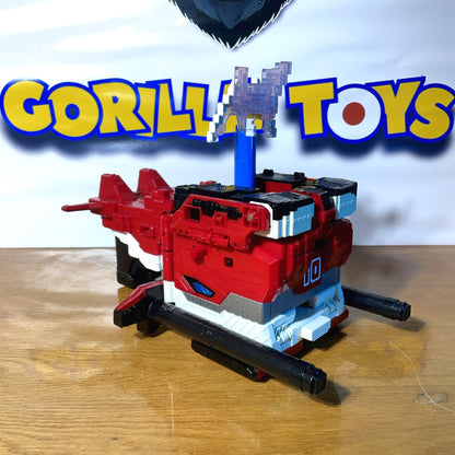 DX WHALE - Titan Megazord - ZyuOh Cube 10 - Discovery ZyuOhger DodekaiOh - Power Rangers