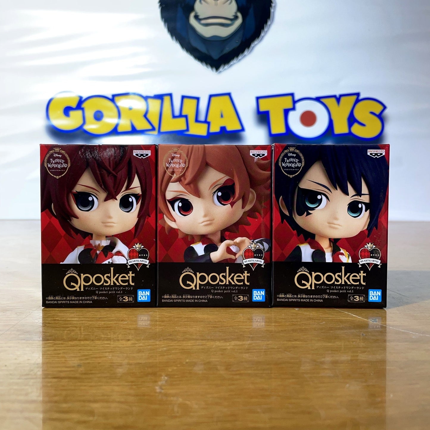 [LOT / BUNDLE] QPOSKET PETIT VOL.1 - All Set - Twisted Wonderland