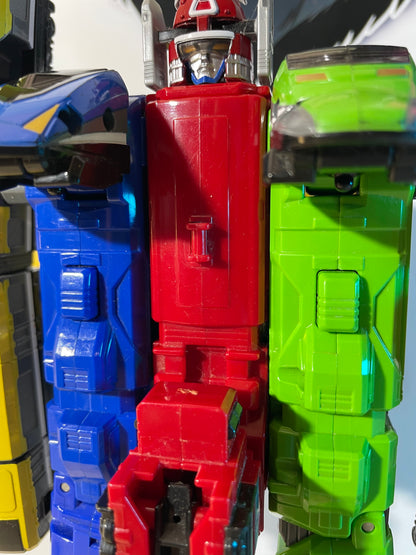 DX ToQ-Oh RESSHA TRAIN MEGAZORD - ToQger - Power Rangers [LOOSE]