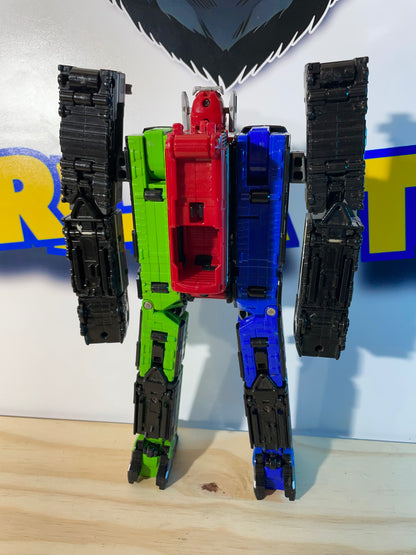 DX ToQ-Oh RESSHA TRAIN MEGAZORD - ToQger - Power Rangers [LOOSE]