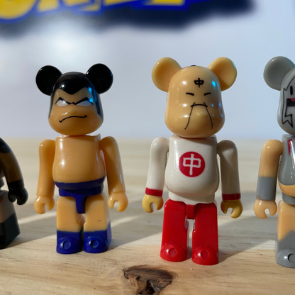 LOT KINNIKUMAN BEARBRICKS - Old Keychains [LOOSE]