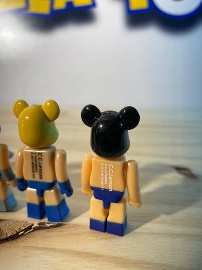 LOT KINNIKUMAN BEARBRICKS - Old Keychains [LOOSE]