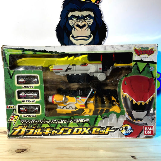 Kyoryuger DX T-Rex Gaburivolver & Dino Charge Gabrialibur Saber Morpher - Power Rangers