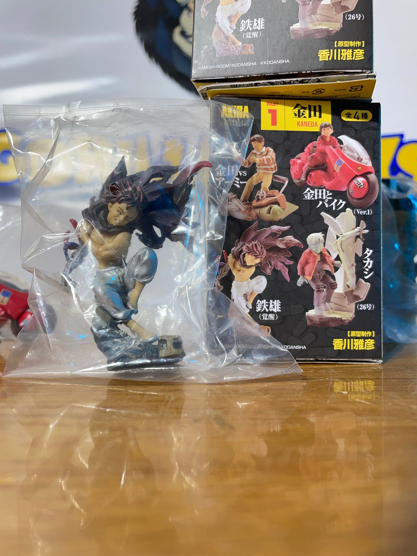 AKIRA FIGURES SET - Part 1 - Mini Diorama - Akira