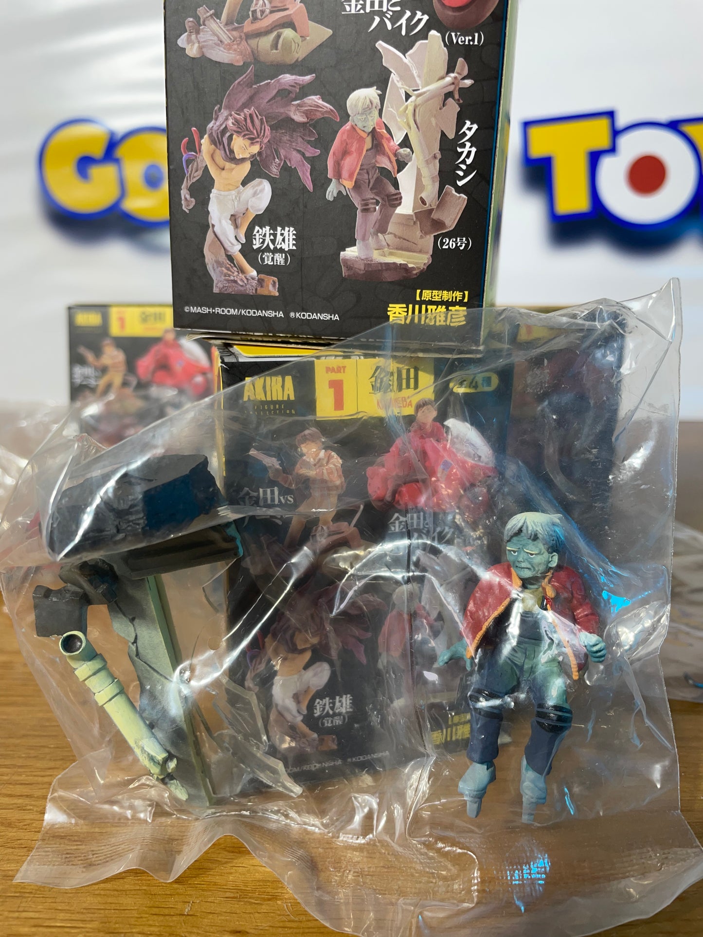 AKIRA FIGURES SET - Part 1 - Mini Diorama - Akira