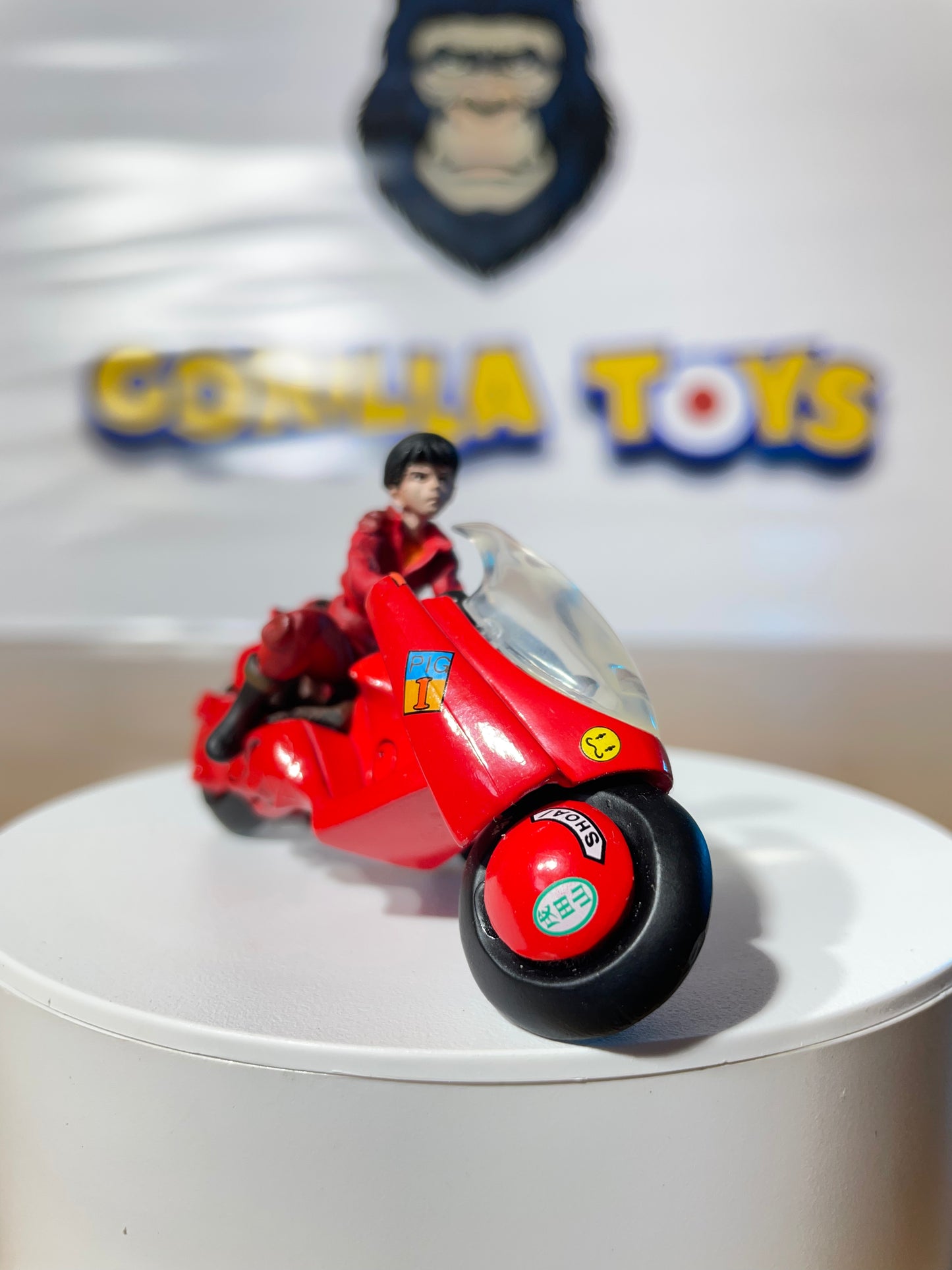 KANEDA SHOTARO BIKE - Version 1 - Mini Diorama - Akira