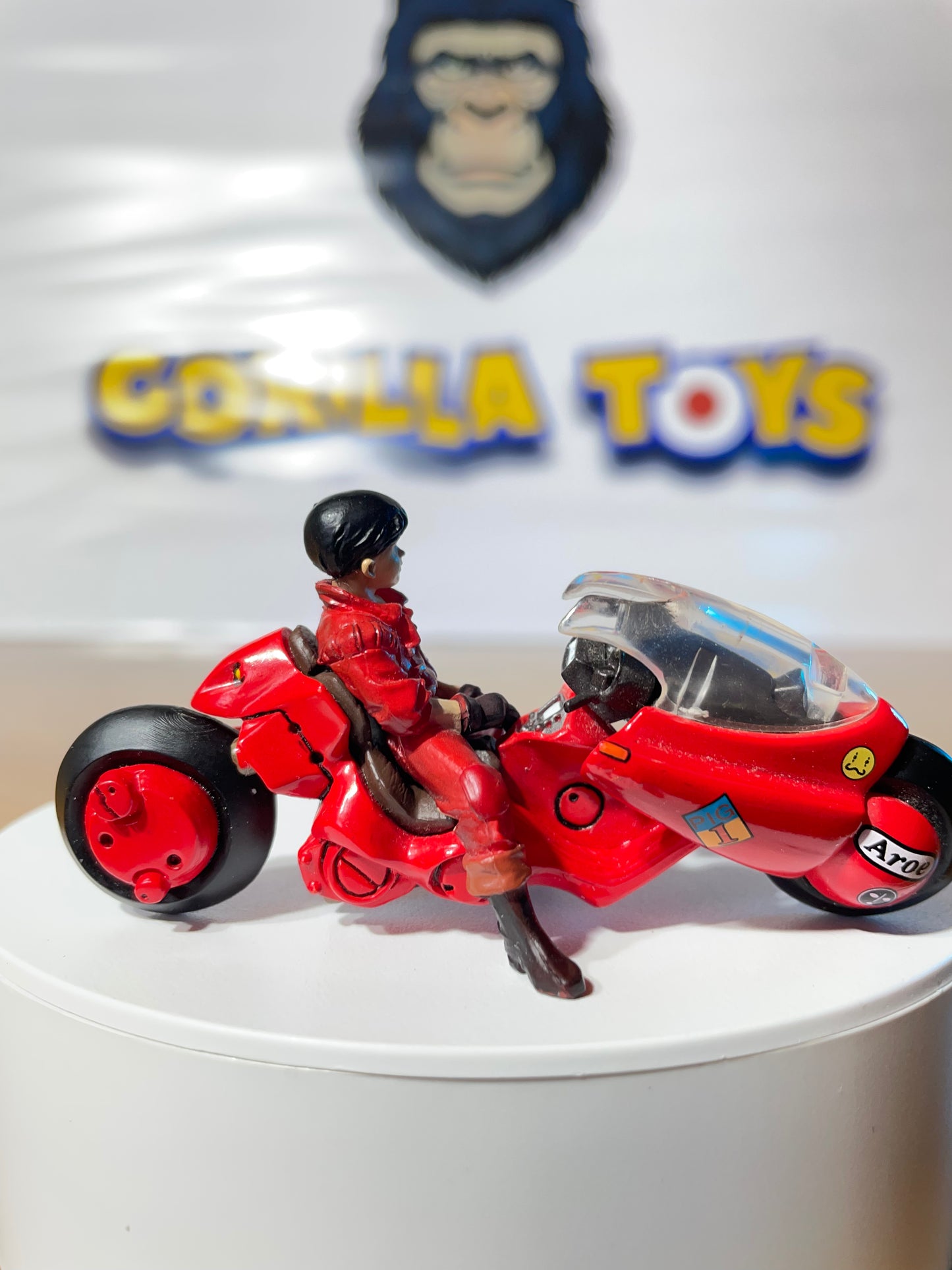 KANEDA SHOTARO BIKE - Version 2 - Mini Diorama - Akira