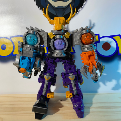 COSMIC FURY KYURANGER DX RYUTEIOH DRAGON MEGAZORD - Power Rangers